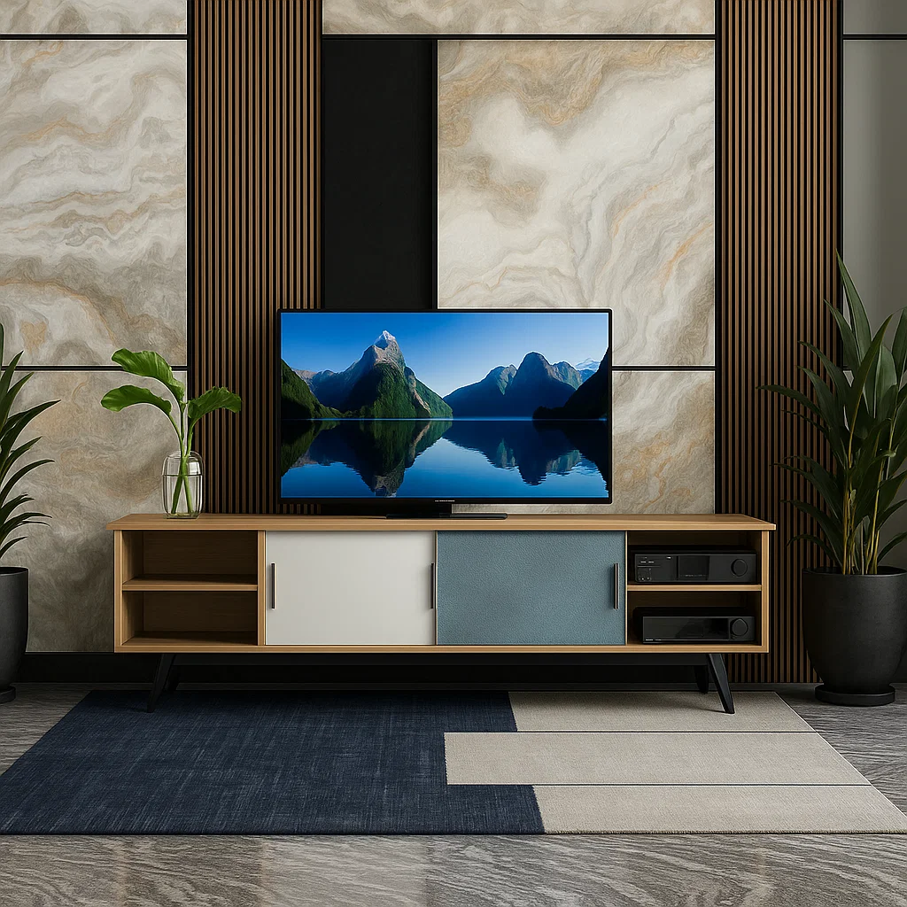 Estilo ecléctico y moderno: combina materiales, colores y texturas con personalidad y mucho carácter.